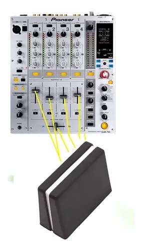 Pioneer Djm750 S Perilla Knob D Canal O Crossfader Reemplazo - 2