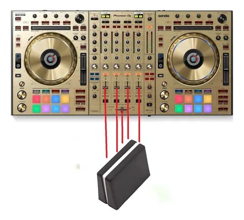 Pioneer Ddjsz N Perilla Knob De Canal O Crossfader Reemplazo - 2