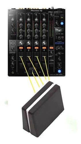 Pioneer Djm750mk2 Perilla Knob Canal O Crossfader Reemplazo - 2
