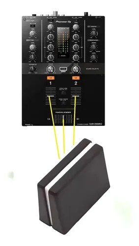 Pioneer Djm250 Mk2 Perilla Knob Canal O Crossfader Reemplazo - 2