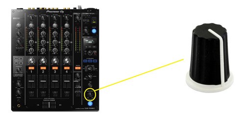 Pioneer Djm 750 Mk2 Perilla Knob Reemplazo Level Depth - 2
