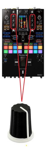 Pioneer Djm S11 Se Perilla Knob Reemplazo Eq Hi O Mid O Low - 2
