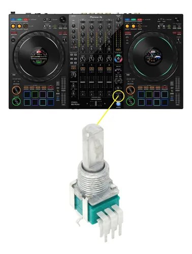 Pioneer Ddjflx10 Potenciometro Rotativo Level Depth Original - 2