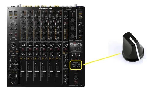 Pioneer Djm V10 Lf Perilla Knob Funcion Select Effects Origi - 2