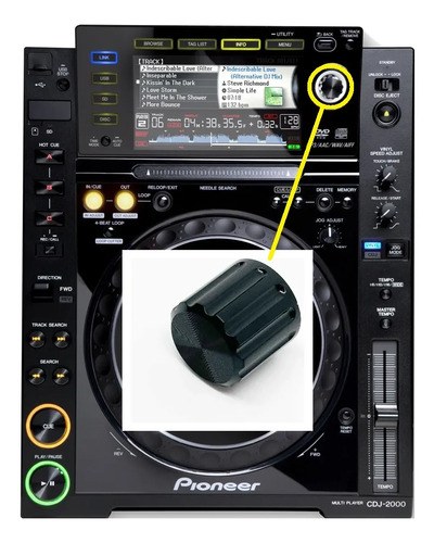 Pioneer Cdj2000-2 Perilla Knob Funcion Browse Original - 2