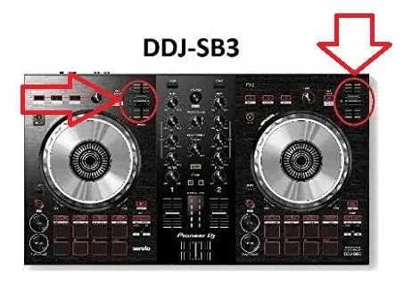 Pioneer Ddjsb2 O Ddjsb3 Perilla Knob Pitch Original - 2