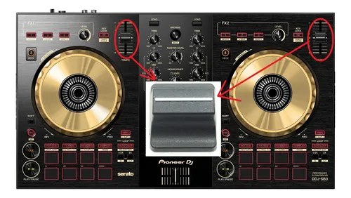 Pioneer Ddjsb2 O Ddjsb3 Perilla Knob Pitch Original - 3