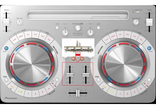 Pioneer Ddjwego3w Potenciometro Fader Canal X2unidades Reemp - 2