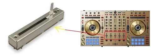 Pioneer Ddjsxn Potenciometro Fader Canal Sampler X2unidad Re - 2