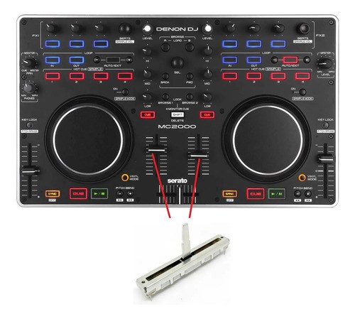 Denon Mc2000 Potenciometro Fader Canal X2unidades Reemplazo - 2
