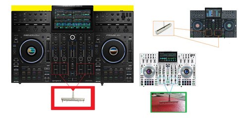 Denon Prime4 Potenciometro Fader Canal X4 Unidades Reemplazo - 2