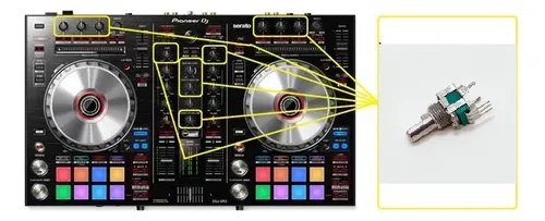 Pioneer Ddj Sr2 Potenciometro Rotativo Original Ver Funcion - 2