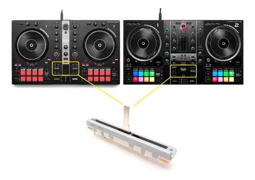 Hercules Inpulse 500 300 Potenciometro Fader Volumen Canal - 2