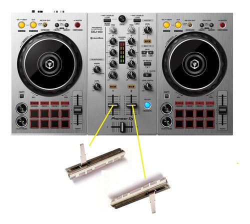 Pioneer Ddj400s Potenciometro Fader Canal X2unidades Upgrade - 2
