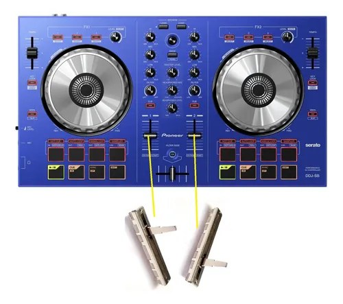 Pioneer Ddjsbl Potenciometro Fader Canal X2 Unidades Upgrade - 2