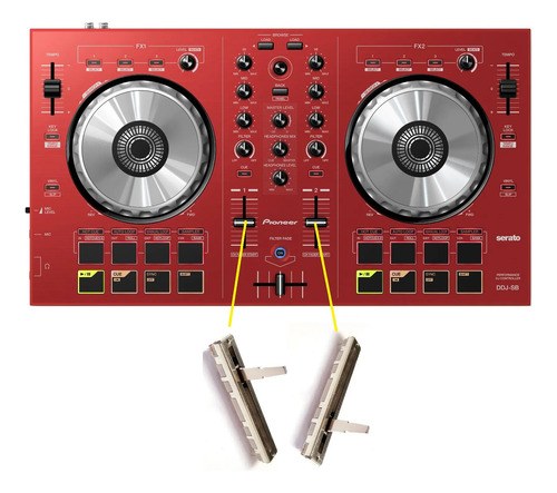 Pioneer Ddjsbr Potenciometro Fader Canal X2 Unidades Upgrade - 2
