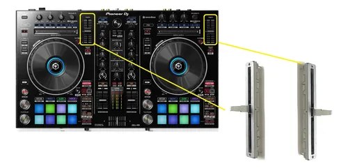 Pioneer Ddjrr Potenciometro Fader Pitch X 2 Unidades Upgrade - 2