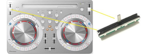 Pioneer Ddjwego3w Potenciometro Fader Pitch X2unidades Reemp - 2