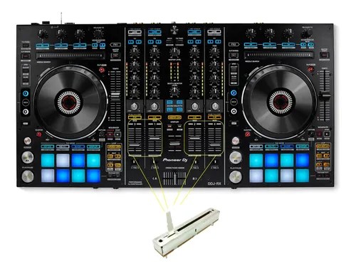Pioneer Ddjrx Potenciometro Fader Canal Original X2 Unidades - 2
