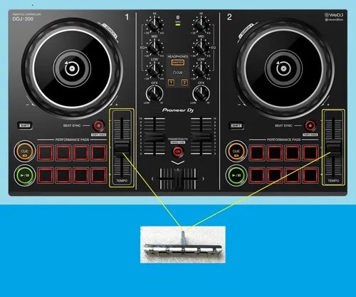 Pioneer Ddj200 Potenciometro Fader Pitch Original X2 Unidade - 2