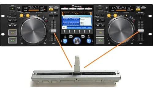 Pioneer Sepc1 Potenciometro Fader Pitch X2unidades Reemplazo - 2