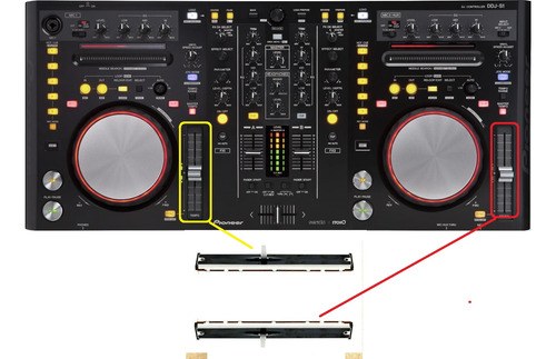 Pioneer Ddjs1 Ddj S1 Ddj-s1 Potenciometro Pitch Tempo Fader - 2