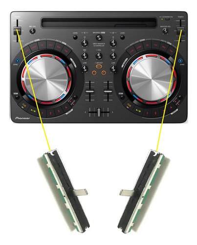 Pioneer Wego3k Potenciometro Fader Pitch X2 Unidades Upgrade - 2