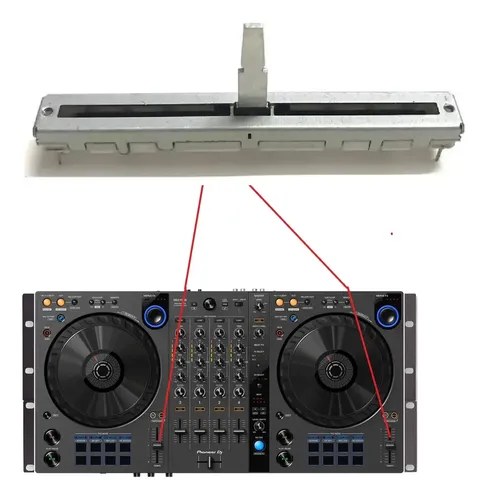 Pioneer Ddjflx6gt Potenciometro Tempo Fader Pitch Original - 2