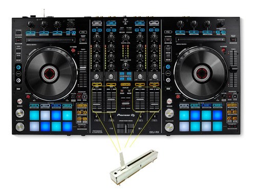 Pioneer Ddjrx Potenciometro Fader Volumen De Canal Original - 2