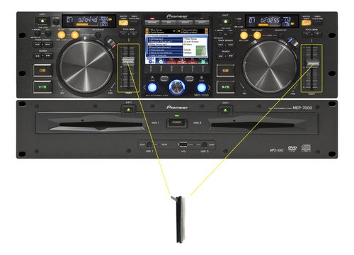Pioneer Mep7000 Potenciometro Fader Pitch X2unidades Origina - 2