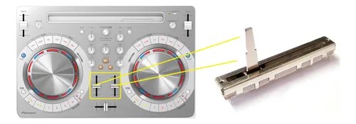 Pioneer Ddjwego3w Potenciometro Fader Volumen Canal Upgrade - 2