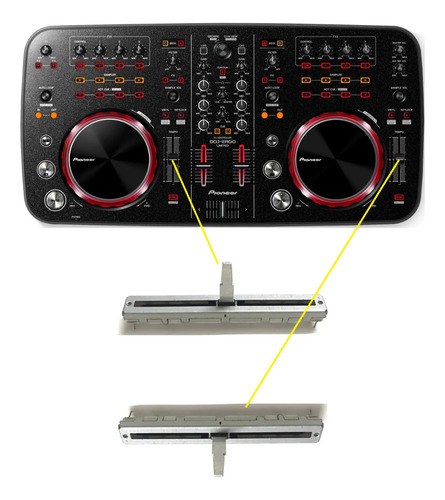 Pioneer Ddjergok Potenciometro Fader Pitch X1 Upgrade Reempl - 2