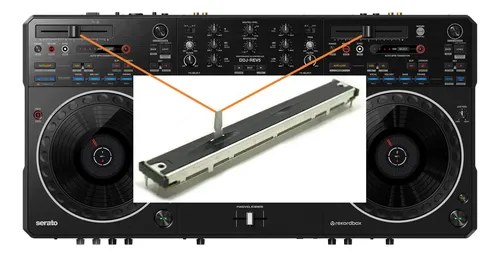 Pioneer Ddjerv5 Ddj Rev5 Potenciometro Pitch Tempo Fader X1 - 2