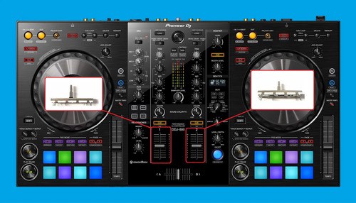 Pioneer Ddj800 Potenciometro Fader Volumen Canal Original X2 - 2