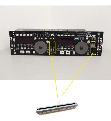 Denon Dnhc 4500 Dn-hc4500 Potenciometro Pitch Tempo Fader - 2