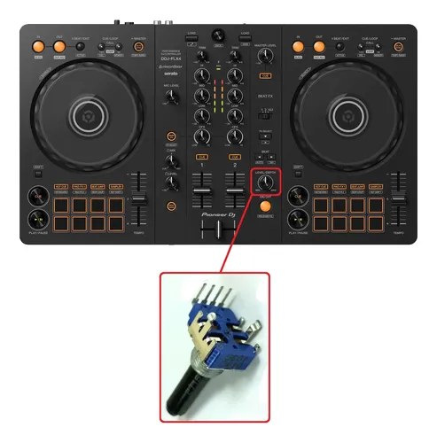 Pioneer Ddjflx4 Potenciometro Rotativo Original Level Depth - 2