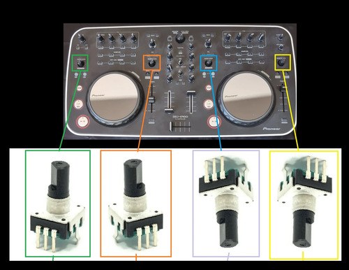 Pioneer Ddjergov Encoder Rotativo Funcion Loop O Sample Vol - 2