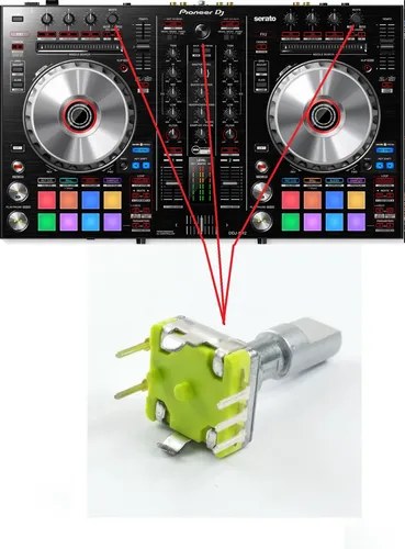 Pioneer Ddjsr2 Potenciometro Encoder Funcion Browse O Beats - 2