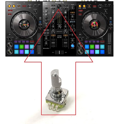 Pioneer Ddj800 Ddj 800 Potenciometro Encoder Rotativo Browse - 2