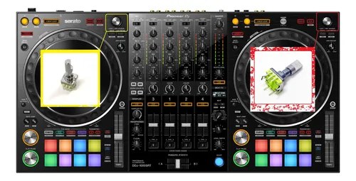 Pioneer Ddj 1000 Srt Potenciometro Encoder Rotativo Browse - 2