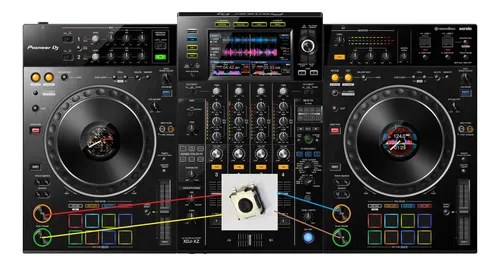 Pioneer Xdj-xz Xdjxz Tac Switch Pulsador Play O Cue Original - 2