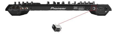 Pioneer Ddj-s1 Ddjs1 Ficha Conector Hembra Usb Original El De La Imagen - 2