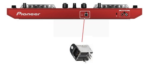 Pioneer Ddj-sbr Ficha Conector Hembra Usb Original El De La Imagen - 2