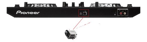 Pioneer Ddj-sb3 Ddjsb3 Ficha Conector Hembra Usb Original El De La Imagen - 2