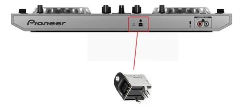 Pioneer Ddj-sbs Ddjsbs Ficha Conector Hembra Usb Original El De La Imagen - 2