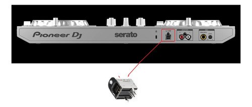 Pioneer Ddj-sb3 Version S Ficha Conector Hembra Usb Original El De La Imagen - 2