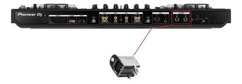 Pioneer Ddj-sz2n Ficha Hembra Usb Original Lado A O B El De La Imagen - 2