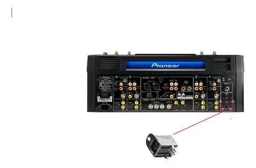 Pioneer Svm-1000 Svm1000 Ficha Conector Usb Hembra El De La Imagen - 2