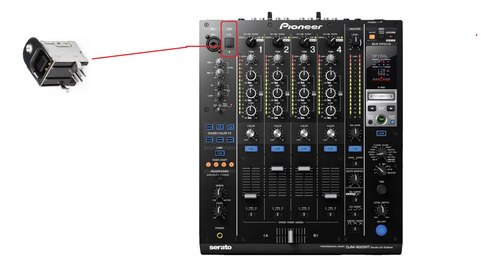 Pioneer Djm-900srt Djm900 Srt Ficha Conector Usb Hembra El De La Imagen - 2