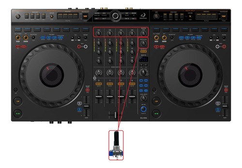 Alphatheta Ddj-grv6 Potenciometro Rotativo Leer Descripcion - 2